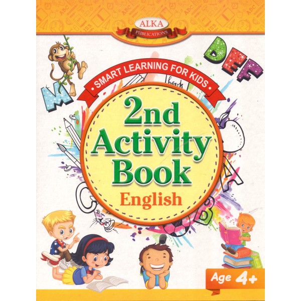 2nd Activity Book - English - Age 4+ - Smart Learning For Kids